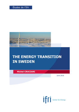 The Energy Transition in Sweden