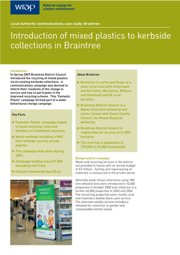 Braintree District Council Case Study