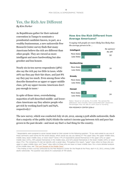 Yes, the Rich Are Different by Kim Parker