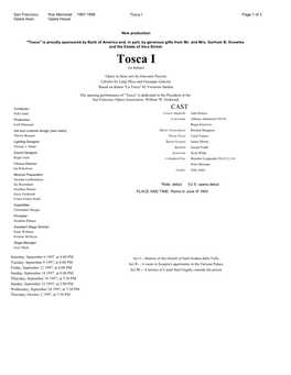 Tosca I Page 1 of 3 Opera Assn