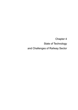 Chapter 4 State of Technology and Challenges of Railway Sector