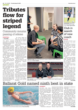 Tributes Flow for Striped Legend