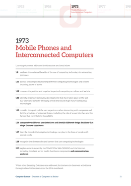 1973 Mobile Phones and Interconnected Computers