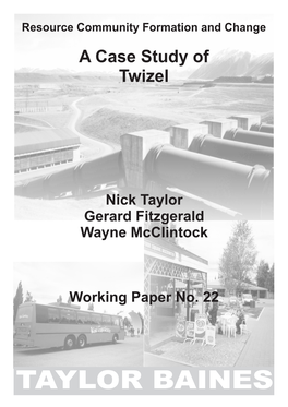 A Case Study of Twizel