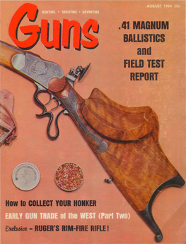 GUNS Magazine August 1964