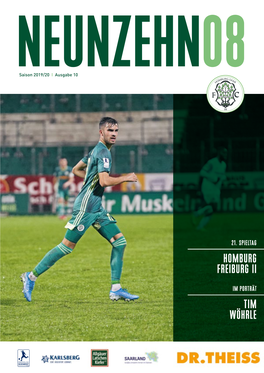 Stadionmagazin FC 08 Homburg – SC Freiburg II