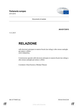 It It Relazione