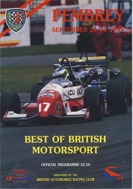 1995 British F3 Championship Race at Pembrey