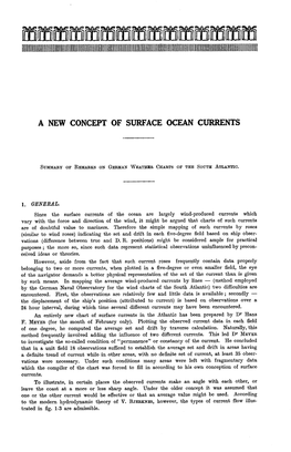 A New Concept of Surface Ocean Currents