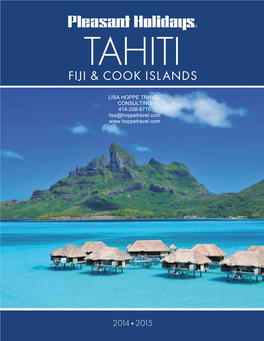 Fiji & Cook Islands