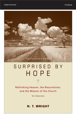 Surprised by Hope