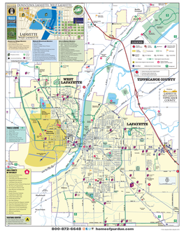 Purdue University TRAILS LEGEND VISITORS CENTER AREA POINTS