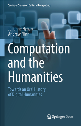 Julianne Nyhan Andrew Flinn Towards an Oral History of Digital