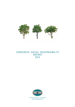 Corporate Social Responsibility Report 2012