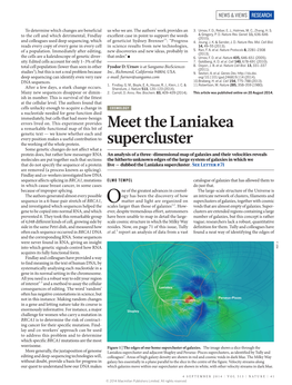 Meet the Laniakea Supercluster