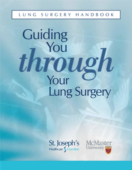 Lung Surgery Handbook