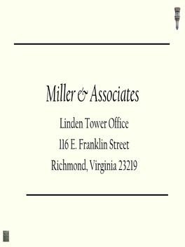 Miller & Associates