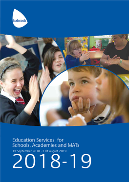 Education Services for Schools, Academies and Mats