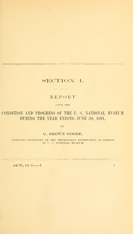 Annual Report of the Board of Regents of the Smithsonian Institution