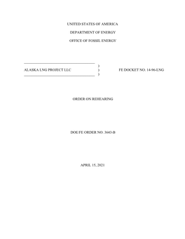 Order on Rehearing 3643-B