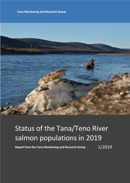 Status of the Tana/Teno River Salmon Populations in 2019