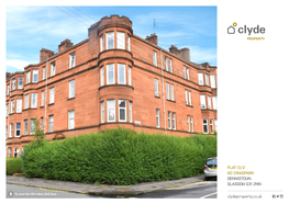 Flat 0/2 60 Craigpark Dennistoun Glasgow G31 2NN Clydeproperty.Co