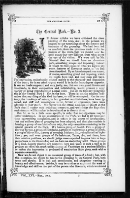 The Horticulturist and Journal of Rural Art and Rural Taste 1861-02