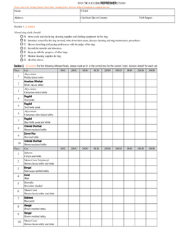 2019 Tica Clerk Refresher Exam 6 7 8 9 10 1 2 3