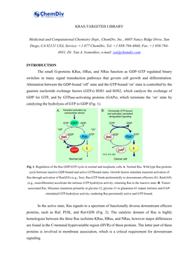 The Small G-Proteins K-Ras, H-Ras, and N-Ras Function As GDP–GTP