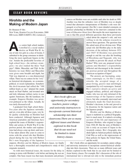 Hirohito and the Making of Modern Japan