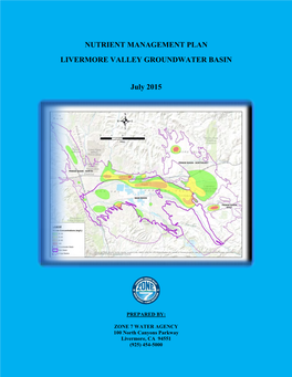 Nutrient Management Plan