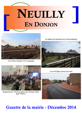 Gazette De La Mairie 2014