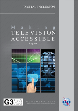 Making TELEVISION ACCESSIBLE Report