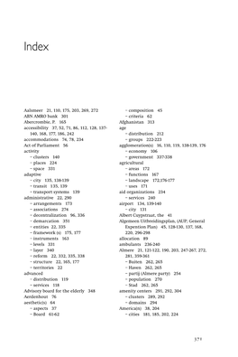 Aalsmeer 21, 110, 175, 203, 269, 272 ABN AMRO Bank 301