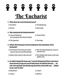 The Eucharist