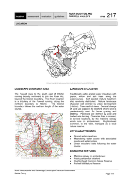 Landscape Character Assessment of North Hertfordshire