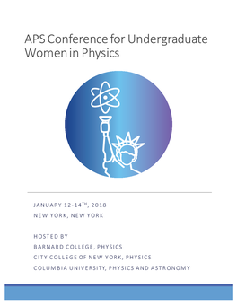 APS Conference for Undergraduate Women in Physics