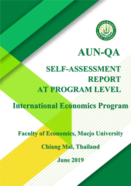 Aun-Qa Self-Assessment Report at Program Level