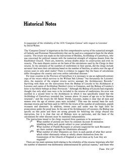 Historical Notes Pp.72-82