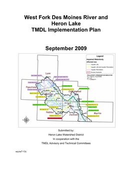 TMDL Implementation Plan