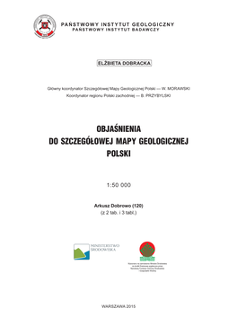 Objaśnienia Do Szczegółowej Mapy Geologicznej Polski