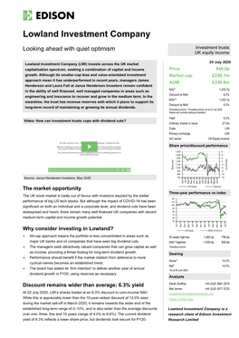 Lowland Investment Company