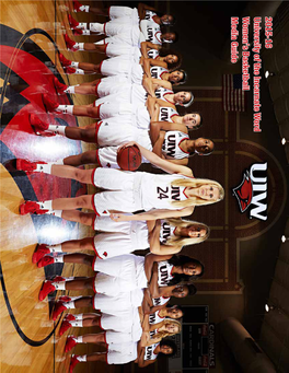 Uiw W Omen's B Asketb All 2 015-16