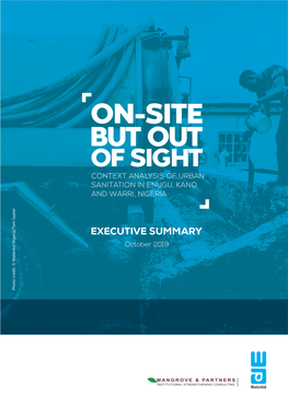 Urban Sanitation Study Executive Summary