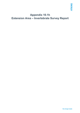 Invertebrate Survey Report