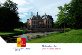 Gebiedsprofiel Duin Horst En Weide