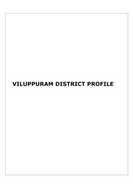 Viluppuram District Profile