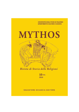 Mythos, 10 | 2016 [Online], Online Since 24 September 2019, Connection on 23 September 2020