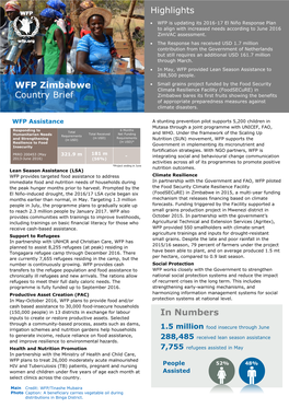 Ii;Lmpgh  the Response Has Received USD 1.7 Million Contribution from the Government of Netherlands but Still Requires an Additional USD 161.7 Million Through March