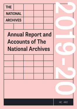 Annual Report and Accounts for 2019-2020